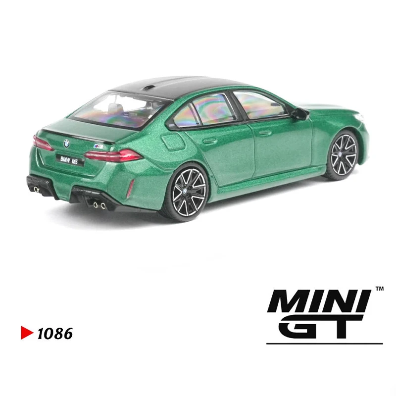 MINIGT Modelo de Coche de Aleación a Escala 1/64, Simulación de Coche M5 (G90) Coupé, Exhibición Estática, Juguete Coleccionable, Regalo, Recuerdo, Decoración