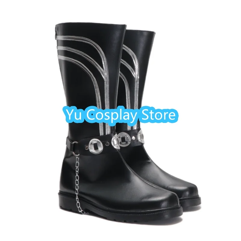 

Yu Косплей Магазин Identity V Психолог Золотой Stibnite Обувь для косплея Аниме Обувь для косплея Сапоги Костюмы на Хэллоуин Реквизит