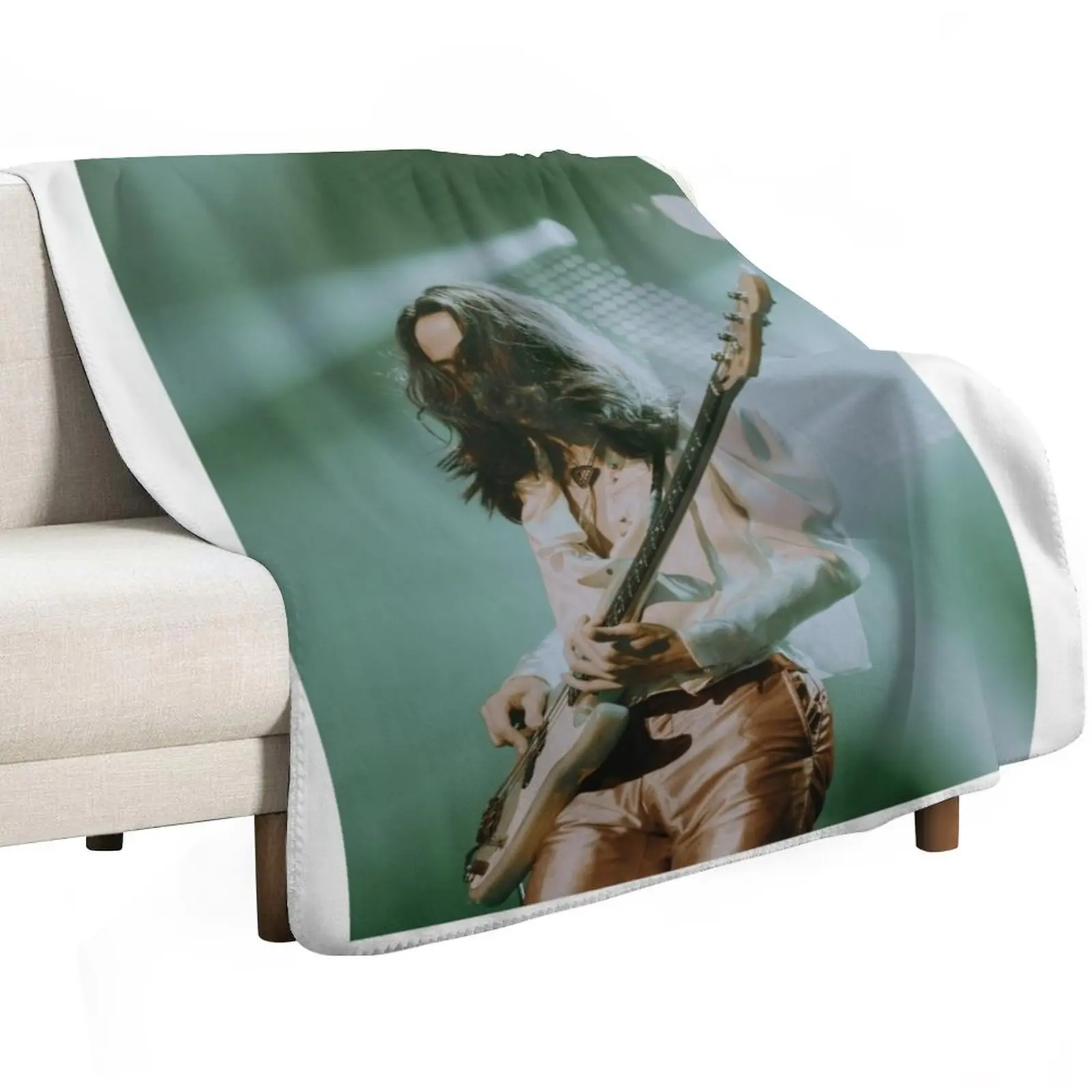 Greta Van Fleet Throw Blanket Moving Kid'S Plaid on the sofa Soft Plaid Soft Big anime Blankets