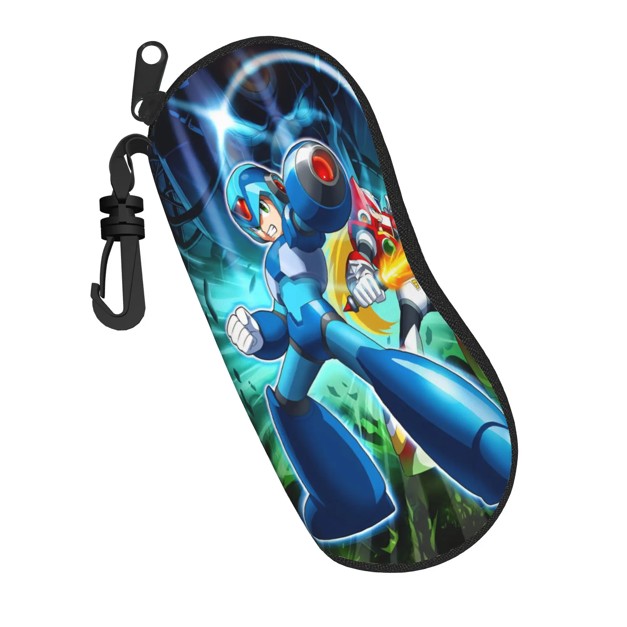 Mega man Glasses Case Gift For Girls  Accessories  Eyewear Protector Gift Eye Contacts Case