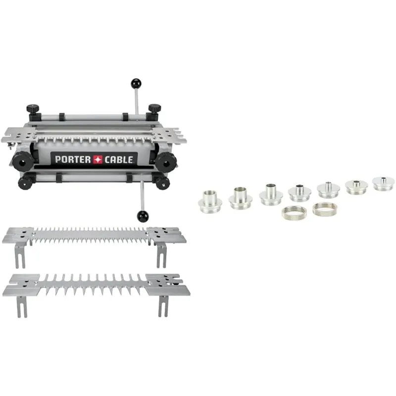 Christmas.4216 Super Jig - Dovetail jig (4215 With Mini Template Kit) with 9-Piece Template Guide Kit