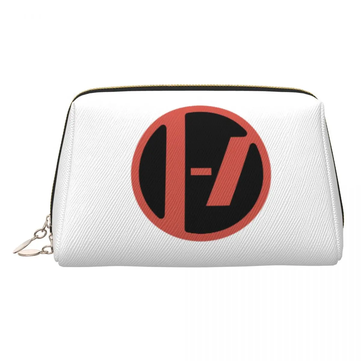 Circle Icon Logo Twenty One Pilots Rock Band Women Cosmetic Bag Travel Makeup Organizer Pouch Toiletry Storage Dopp Kit Case