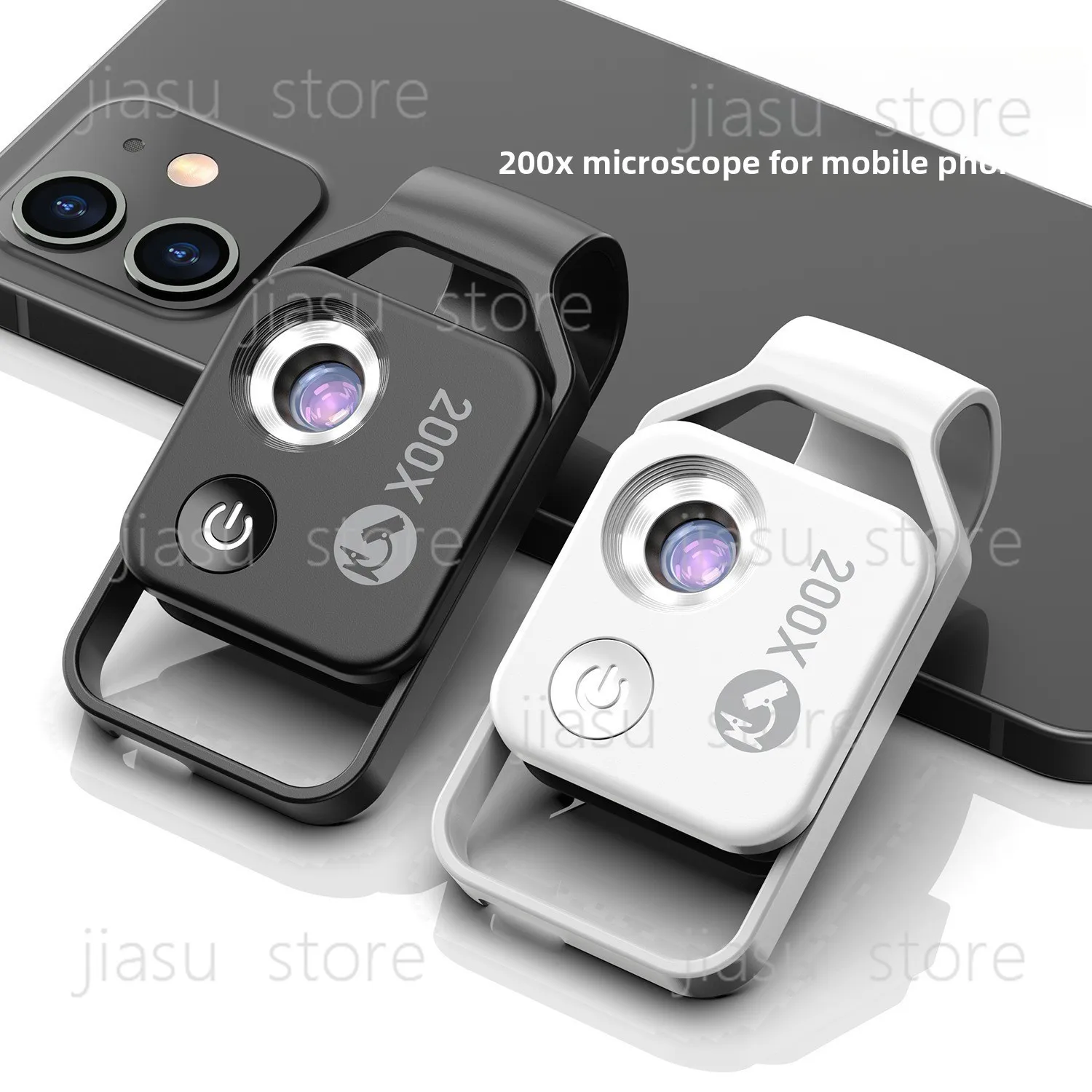 200 Times Magnification Mobile Microscope Lens CPL Mini Portable Children Science Teaching Tool