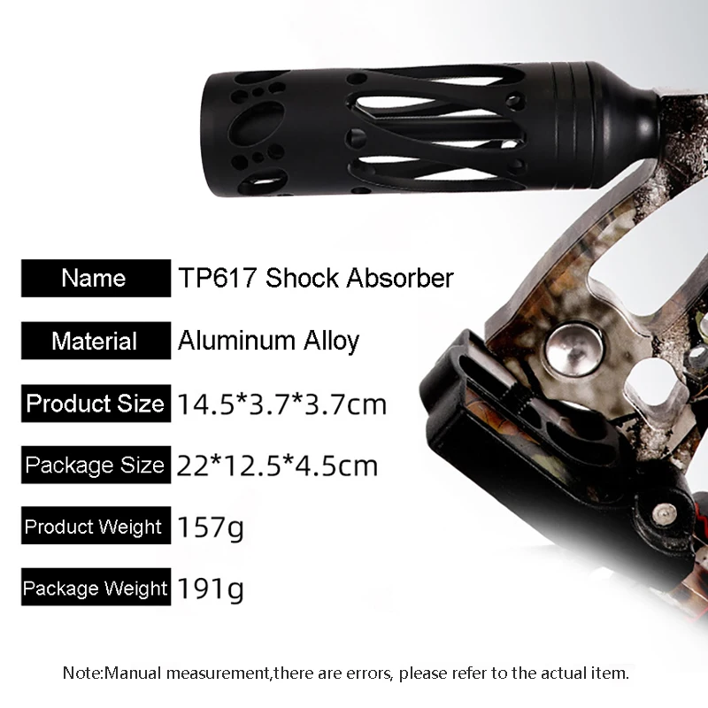 

Новинка TP617 амортизатор для стрельбы из лука из металлического сплава стабилизатор для лука Вибрационный демпфер для блочного Лука охотничьего стрельбы аксессуары