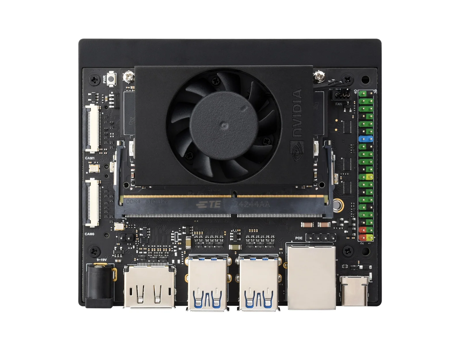 Waveshare Jetson Orin Nano / NX Super Dual Ethernet Base Board, Based On Jetson Orin Nano And Jetson Orin NX Module
