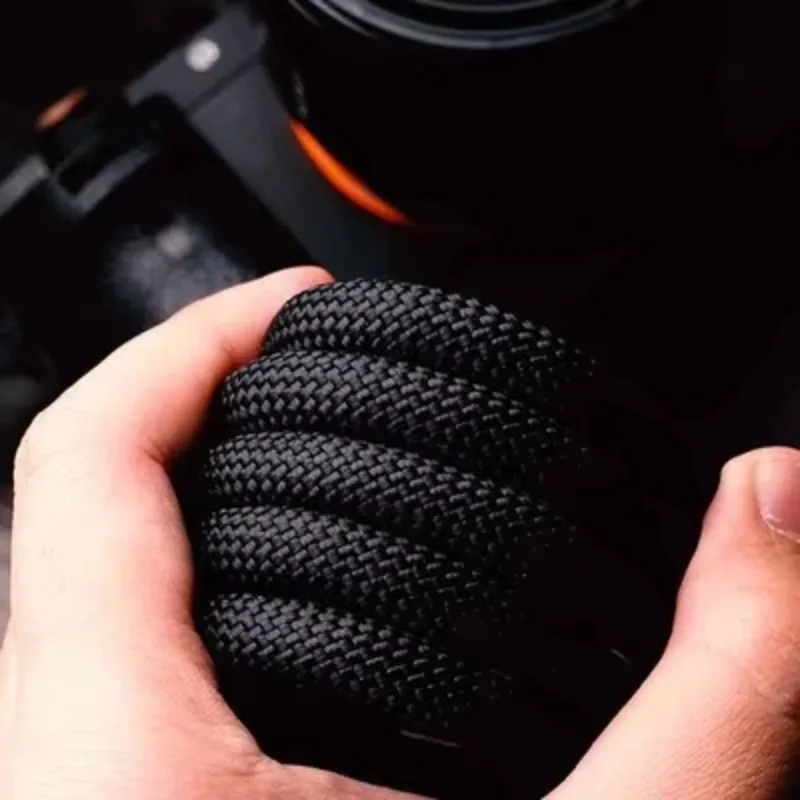 Corda de náilon alça de câmera ombro pescoço cinto para sony a7c a7kii a9 a7r4 a7r3 a99 ii a6600 a6300 a6400 a6500 a7s2 a7s3 a7cr a6100