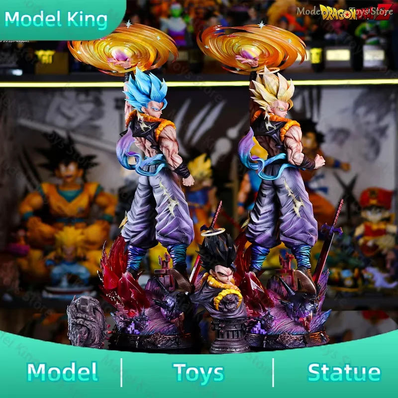 Auf Lager 45cm JT Studio Gogeta Figuren Dragon Ball Gogeta Anime Figur PVC Statue Sammlerstück Raumdekoration Geschenke Spielzeug