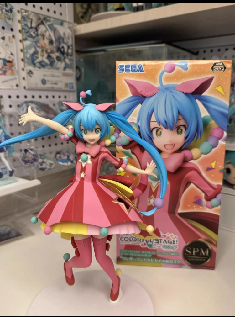 在庫ありオリジナルセガ-spm-初音ミク-20-センチメートルアニメーションキャラクターおもちゃグッズギフト