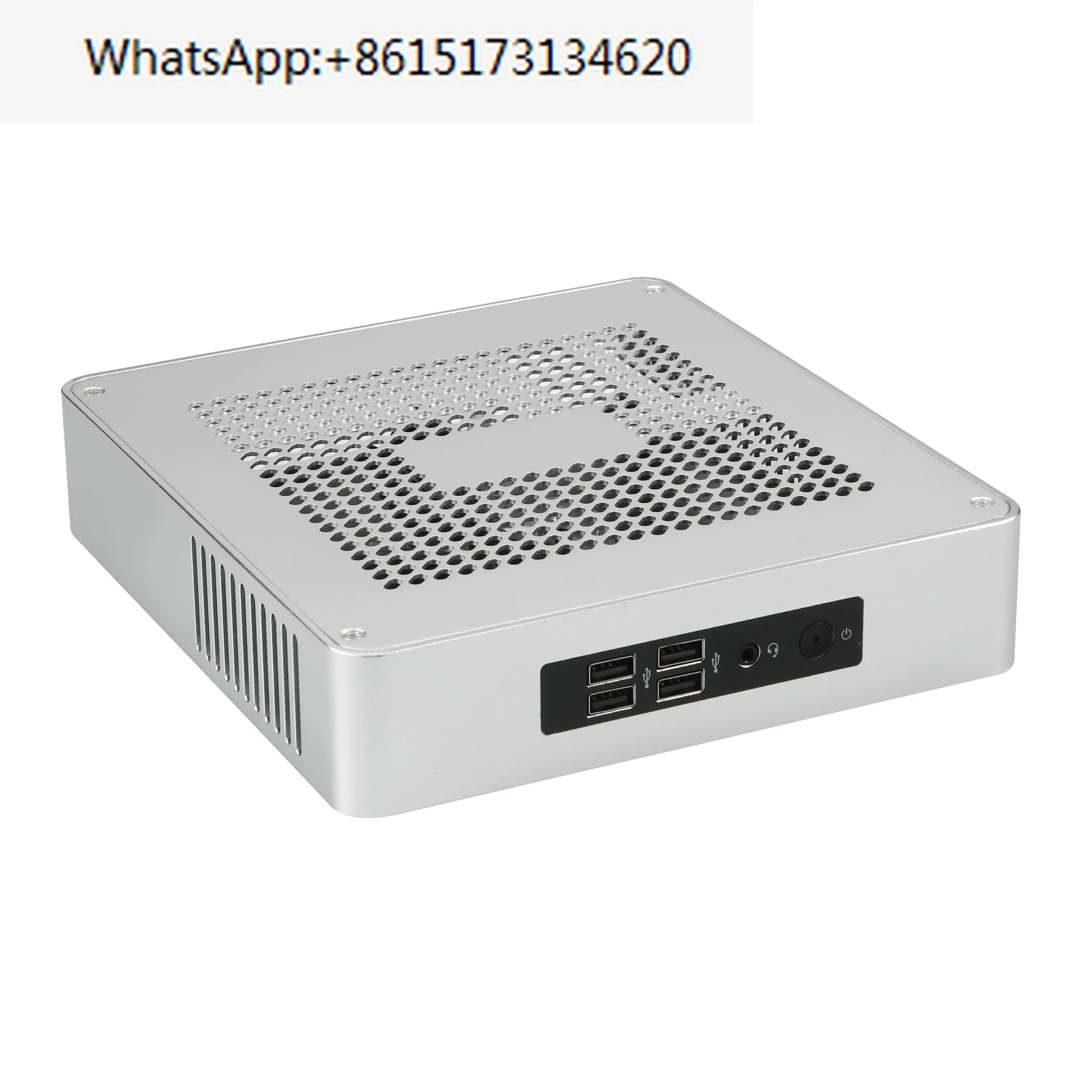 SKTC TA45 mini cabinet thin itx cabinet mute industrial control PDA mini half-height back hanging