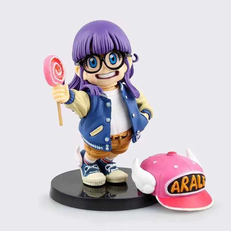 13cm Arale Dr Slump Anime Figure Doll Statuette PVC Figurine Model Home Decor Room Accessories Desktop Decoration Kids Gifts