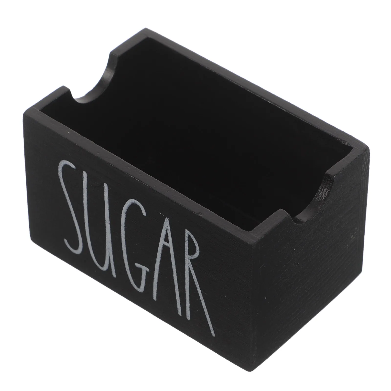 Acrylic Coffee Sugar Packets Organizer Box – Sleek Desktop Dispenser for Sugar Sticks & Creamer