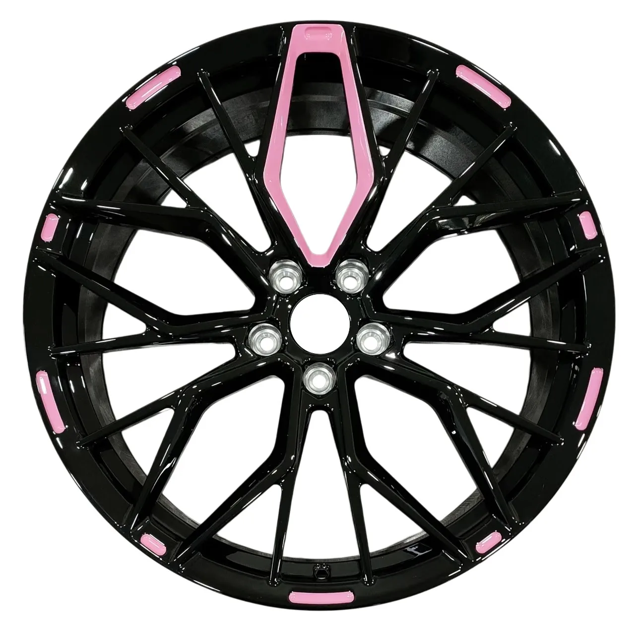 

WX Custom 17-22 Inch 5x120/112/114.3 Forged Five Spoke One-piece Two-tone Alloy Wheels for Audi Mercedes-AMG for Golf