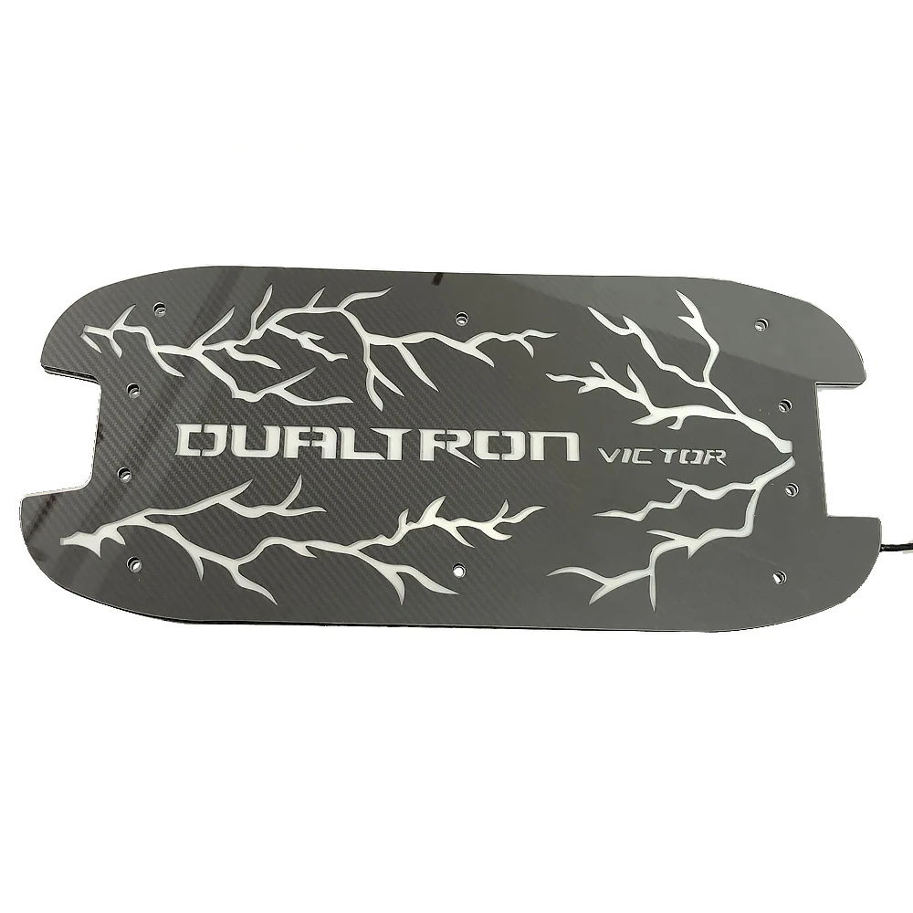 Customized 3D LED Acrylic Deck Cover For Dualtron Victor Scooter Accessories Pedal Electric Skateboard Protective Cover