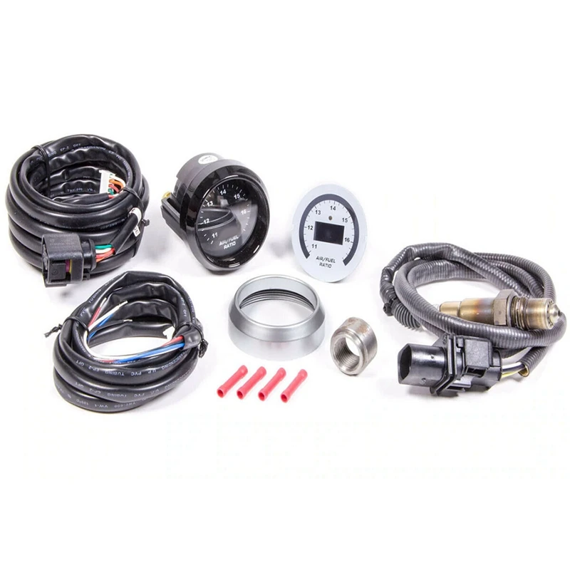 1Set Racing 30-4110 AFR 52Mm Wideband O2 UEGO Controller Gauge Air Fuel Ratio AFR With 4.9 LSU Oxygen Sensor 0258017025