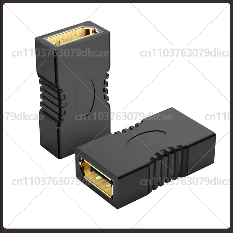 

270 Degree L Shape DisplayPort Male to Female Elbow Adapter DP Right Angle Connector for Monitor Graphics Card(2pcs)