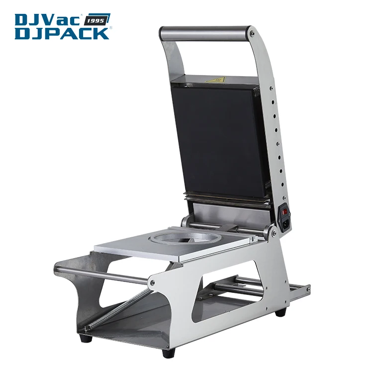 DS-1E Food Meat Tray Sealer Electrically Heated Manual Tray Sealing Packaging Machine