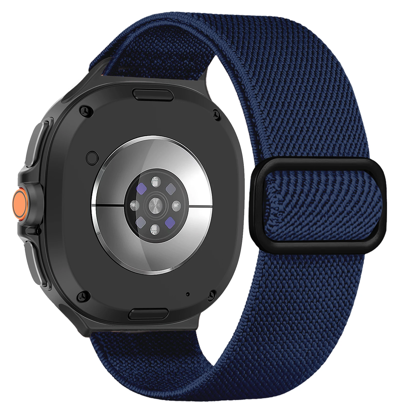 Elastic Strap For Samsung Galaxy Watch 8 44mm 40mm 46mm Scrunchie Nylon Sport wrist Bracelet correa Galaxy Watch 8 classic Band