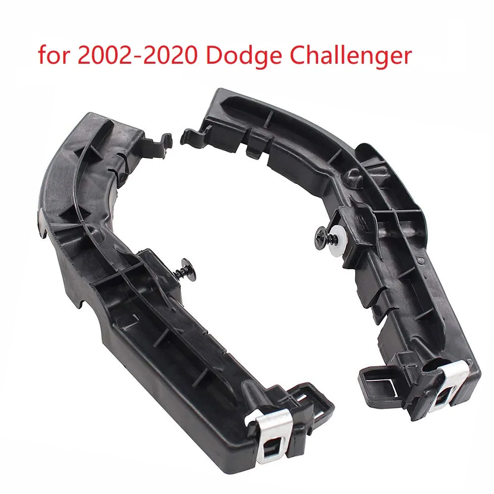 1 Pair Left Right Front Bumper Bracket Support Holder for Dodge Challenger 2002 2003 2004 2005-2020 68024343AD 68024342AD