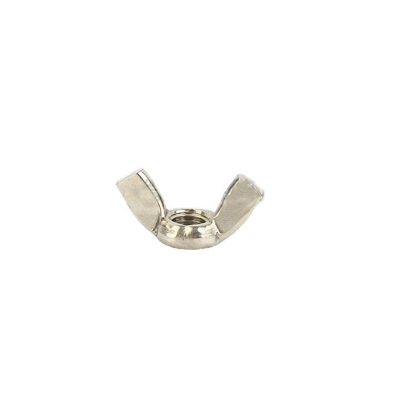 2pcs M3-M12 Cold Pier Butterfly Nut Hand Twisted Sheep Horn Nuts 304 Stainless Steel