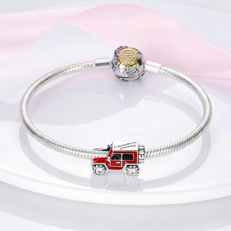 オリジナル 925 スターリングシルバーチャーム SUV レ - Women'S Jeep Accessories のレビューと価格