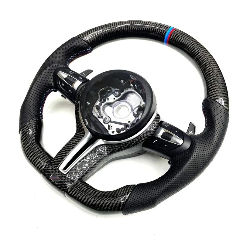 

Высокопроизводительный руль из углеродного волокна, универсальный, с плоским дном, противоскользящий, для точного управления.
