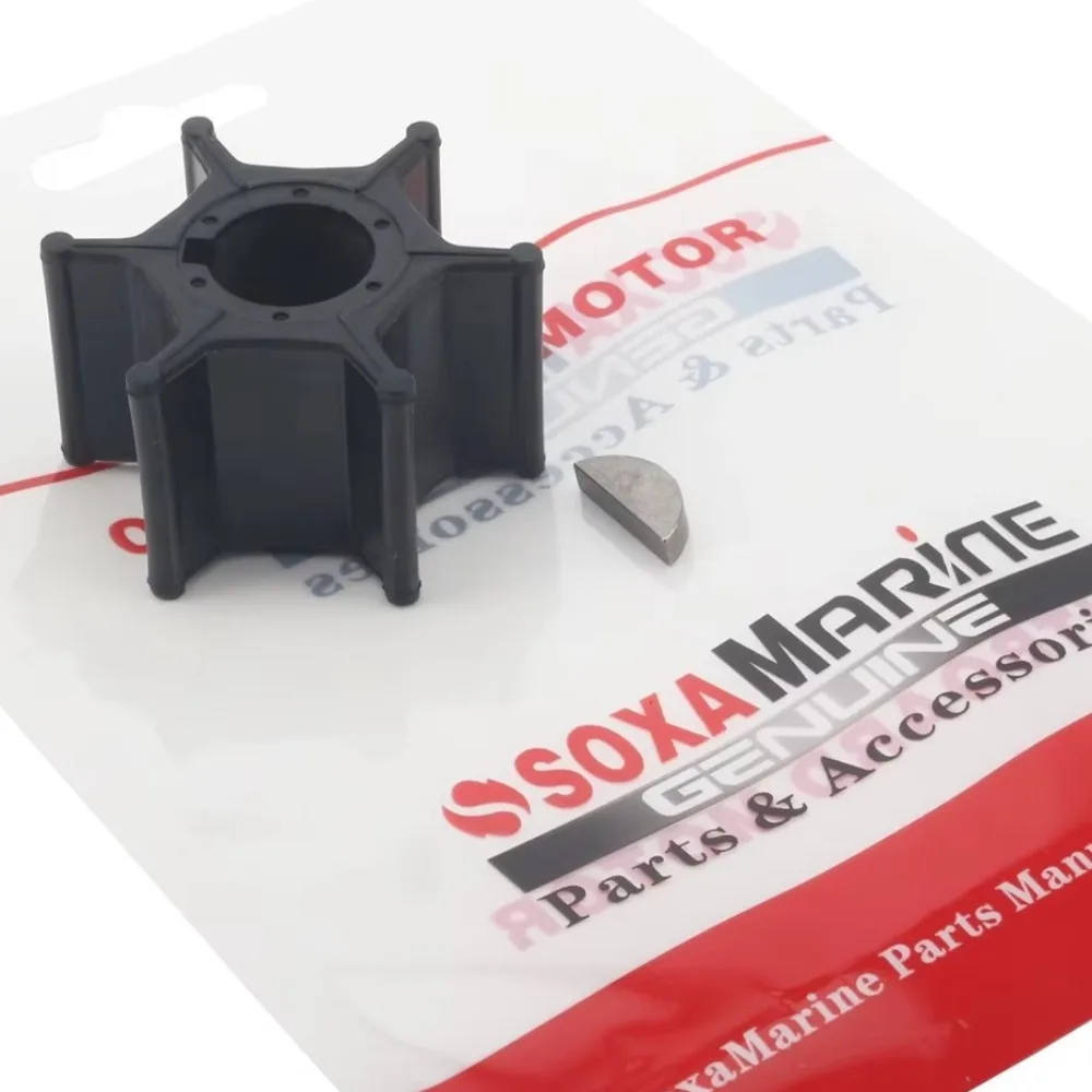 

17461-93901 Water Pump Impeller & Key For Suzuki 2 4 Str 9.9 10 15 HP Outboard Motor 18-3093 17461-93902 17461-93903