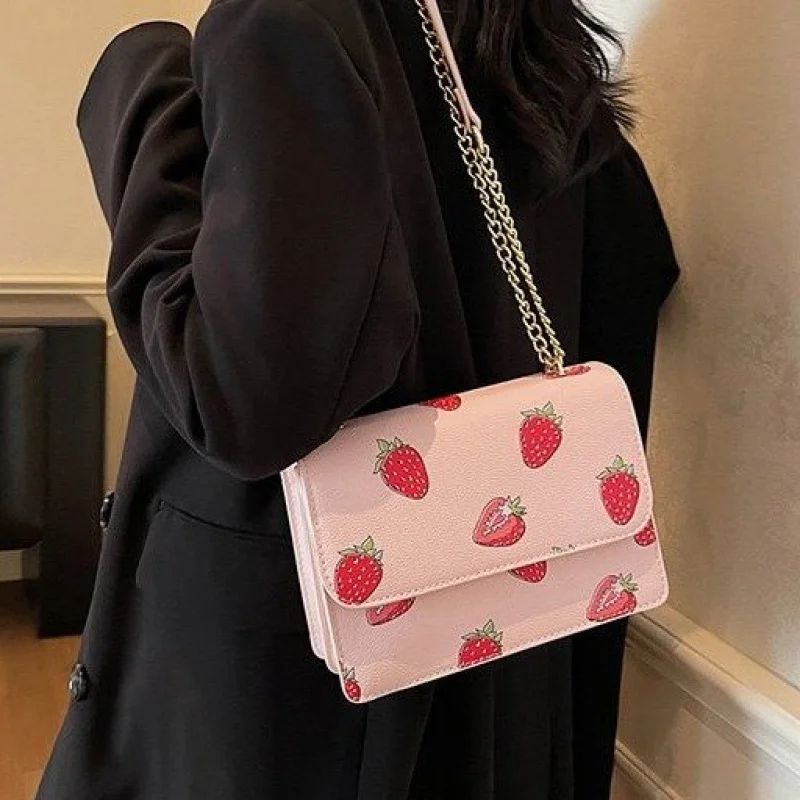 

Женская сумка-мессенджер из кожи с лавандовым узором и высококачественным парижским повседневным аккуратным легким повседневным видом ​