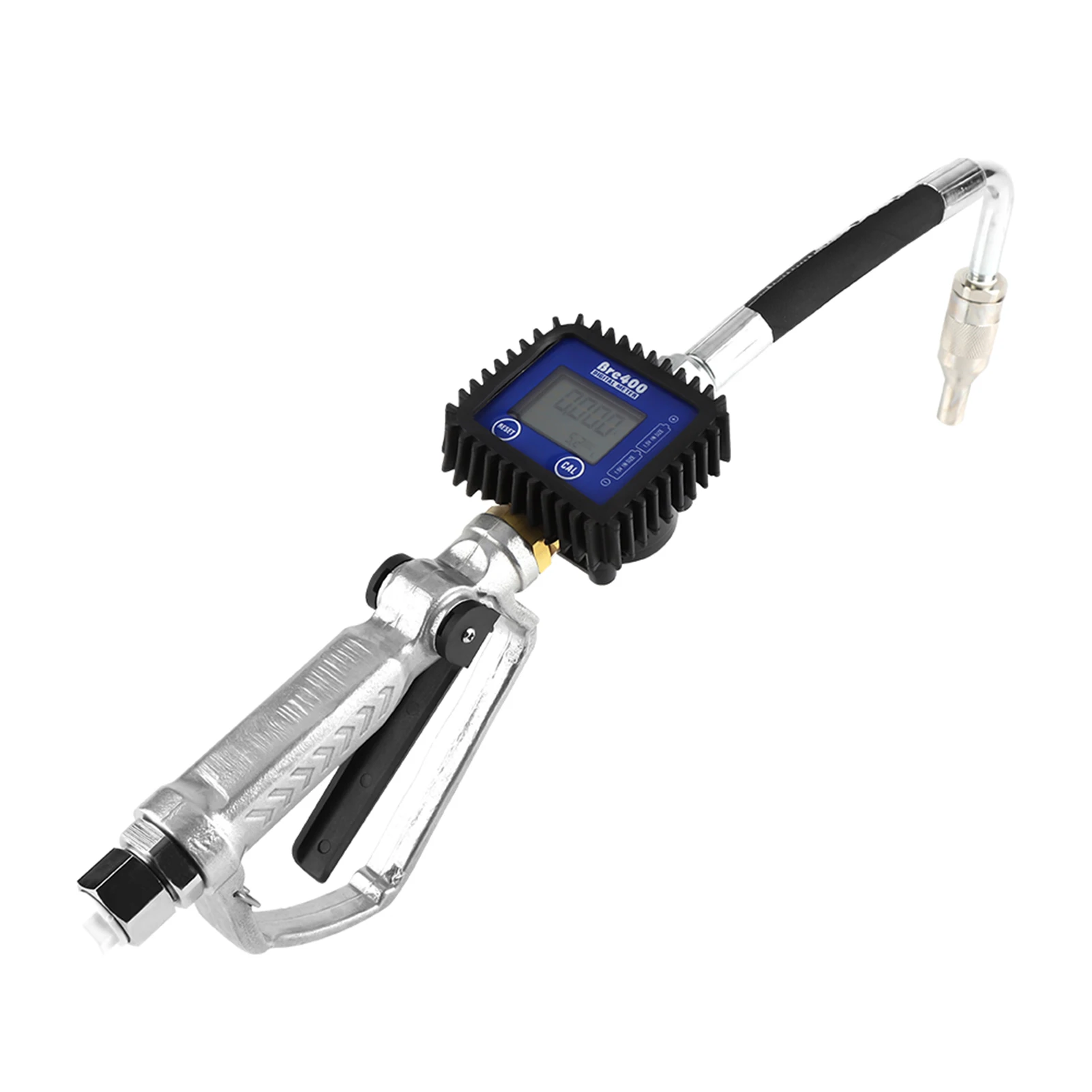 

1pc Digital Fuel Oil Lubricant Nozzle Gun Fueling Nozzle with Flow Meter