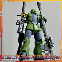 Star KO HG MS-05 ZAKU I DENIM SLENDER Action Figure 1/144 Scale Assembly Model Kit GTO Anime Figures Room Decor Birthday Gift