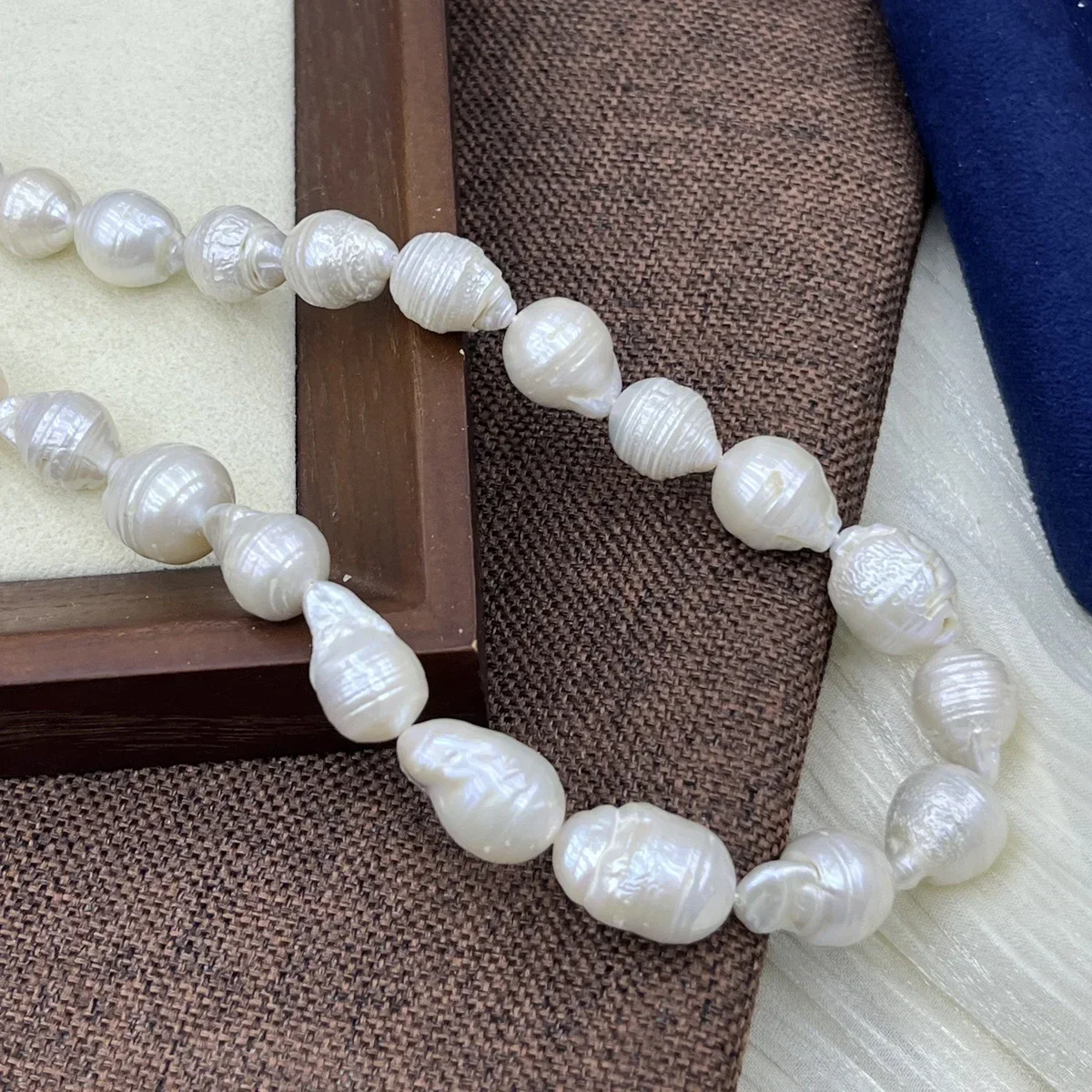 

10x17mm-13x18mm4A Fat Teardrop Natural Freshwater Baroque Pearl Bead Jewelry MakeDIY Necklace Bracelet Accessories Women Wedding