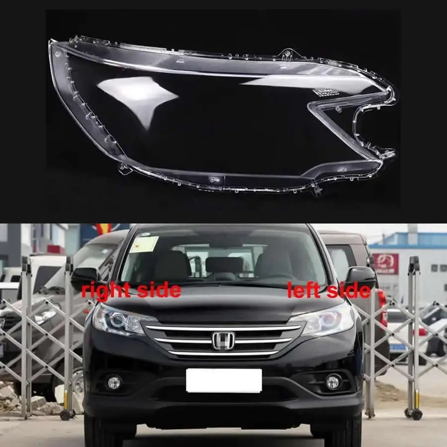 

For Honda CRV CR-V 2012 2013 2014 Headlamp Housing Transparent Cover Headlight Shell Plexiglass Replace Original Lens