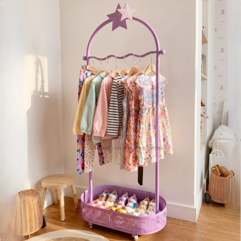 Clothing Rack Living Room Standing Shelves Coat Rack Hallway Storage Nordic Shelving Shelfs Hat Holder Kapstok Room Furniture