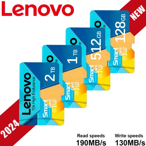 Tarjeta De Memoria Lenovo De 2TB, 1TB, para Nintendo Switch, 128GB, V30, 4K, tarjeta Micro Tf Sd, 256GB, 512GB, Cartao De Memoria De 64GB para Nintendo