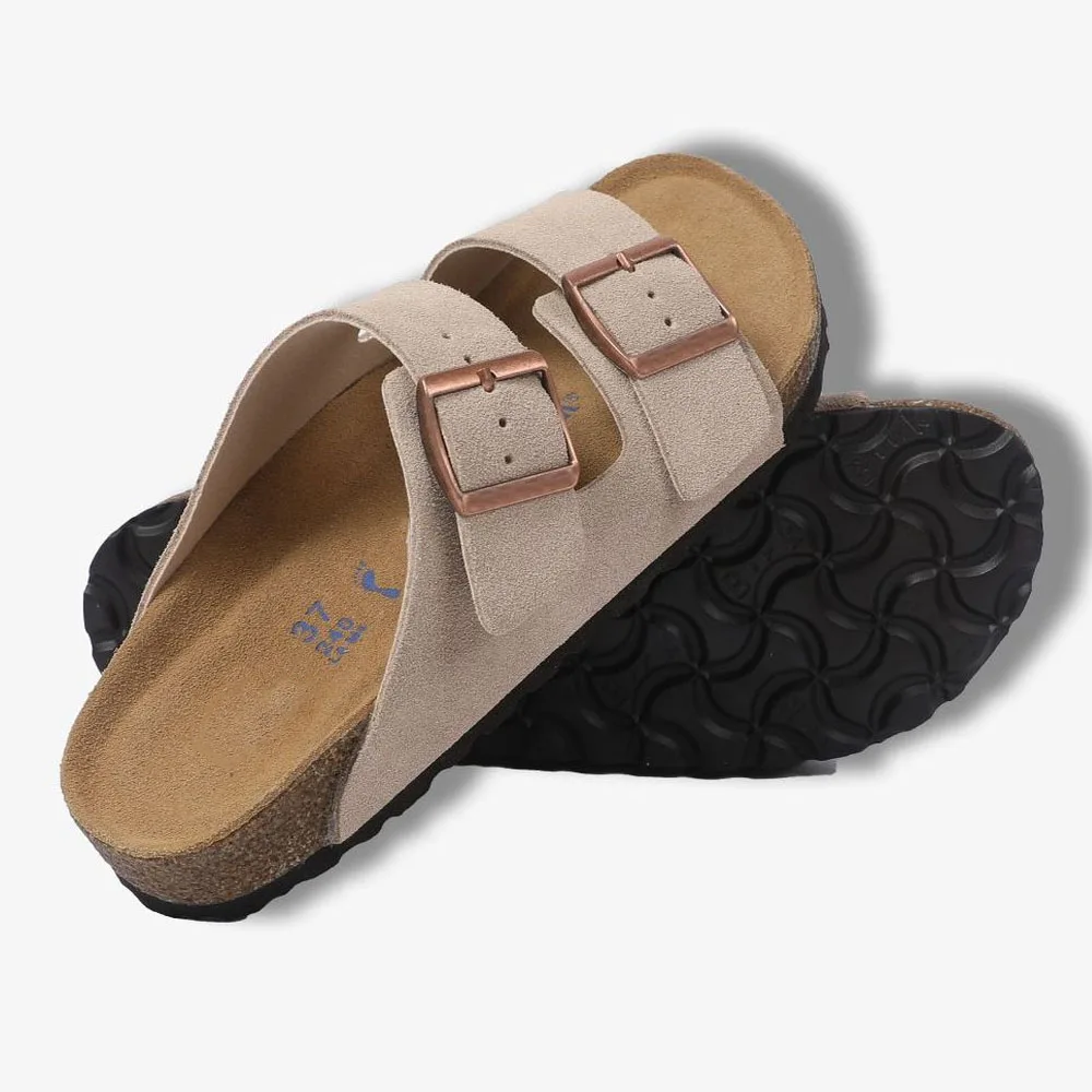 Fashionable modern men's and women's sandals are comfortable and versatile for summer, beach, and outdoor use image 2