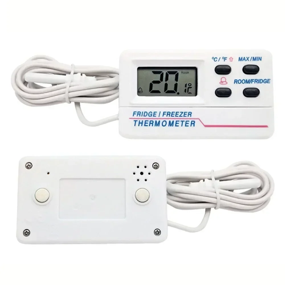 Magnetic Alarm For Fridge Freezer Alarm -50℃~70℃ (-58℉~158℉) Digital For Refrigerators Freezers Indoor Outdoor Temperature
