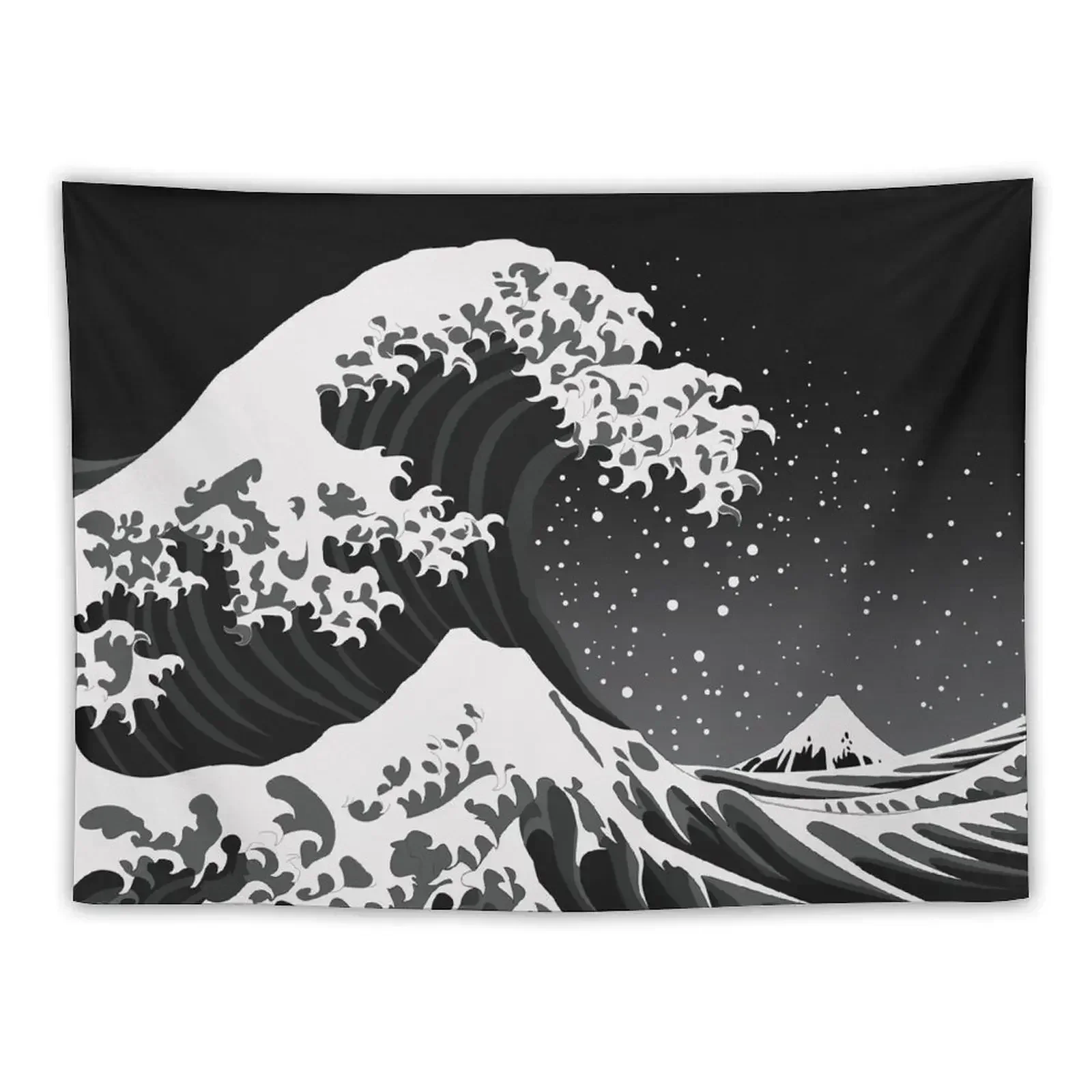 

The Dark Wave Tapestry Custom Aesthetics For Room Wallpapers Home Decor Tapestry