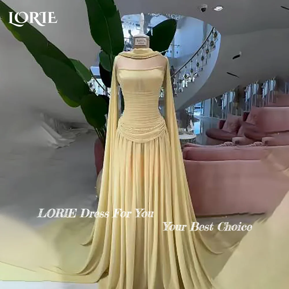 LORIE ซาตินเงาชุดราตรีนางเงือกเกาะอกเอ-ไลน์เจ้าหญิงชุดราตรีเซ็กซี่หนังเงาปาร์ตี้สปาร์คกี้ชุดที่กำหนดเอง