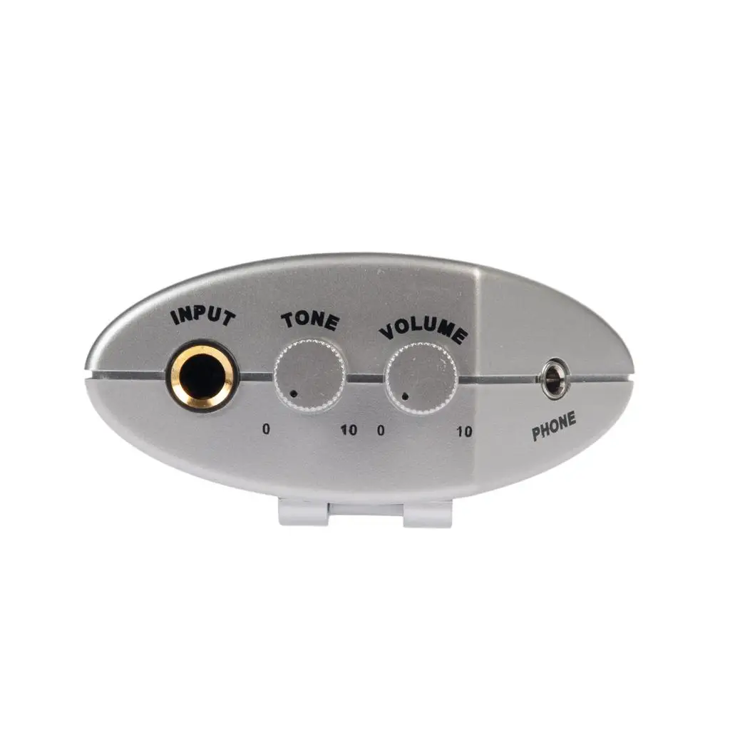 Electric Guitar Amplifier Micro 3W Metal Speaker Combo Mini Amp for Home Studio and Headphone Use