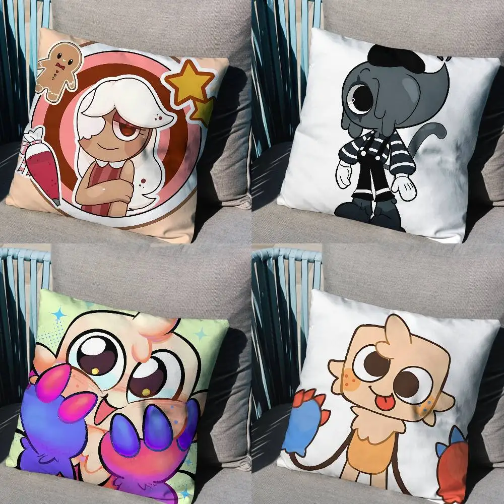 

Ginger Blot Goob Dandys World Cushion Cover Suitable For Sofa Car Bedroom Office Cushions Decorative Pillow Case