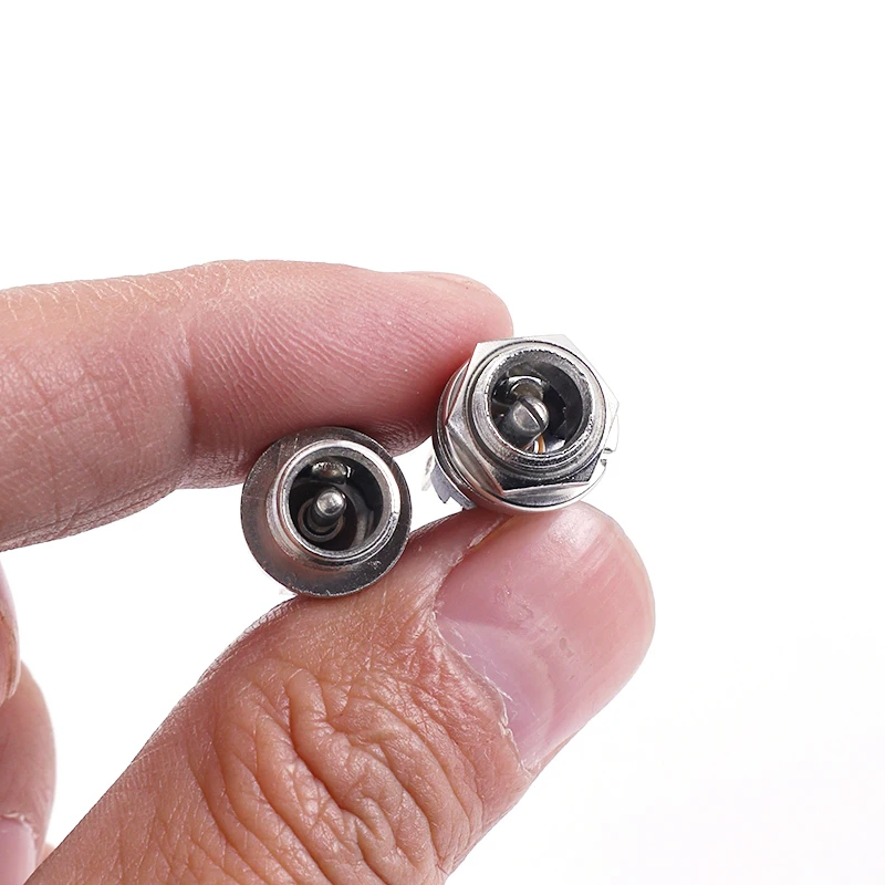 5PCS DC-025M Threaded Mount Power Jacks 5.5x2.1mm / 5.5x2.5mm Size for DC Power Supply Connector