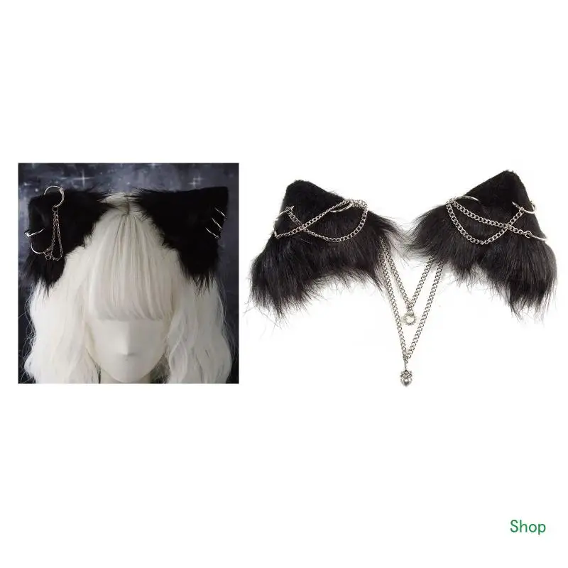 

Dropship Cartoon Animal Stereo Ear Hairpin Halloween Costume Headwear Anime Theme Nonslip