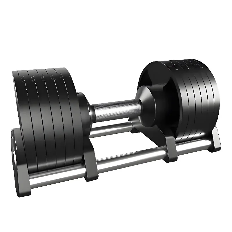 

Adjustable Weightlifting Dumbbell Set 24kg for Gym Fitness Training for Body Building Professional Strength Equipment New