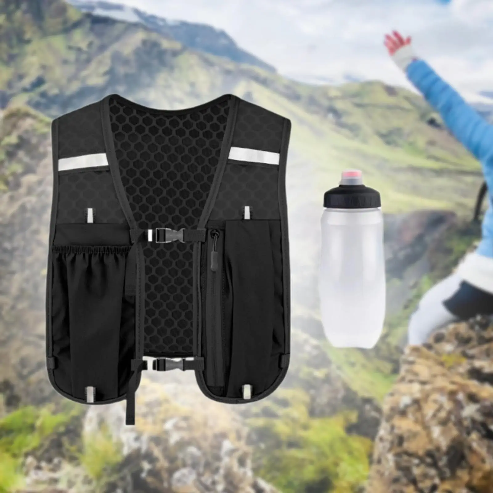 

Light Breathable Light Hydration Pack for Mountaineering Jogging
