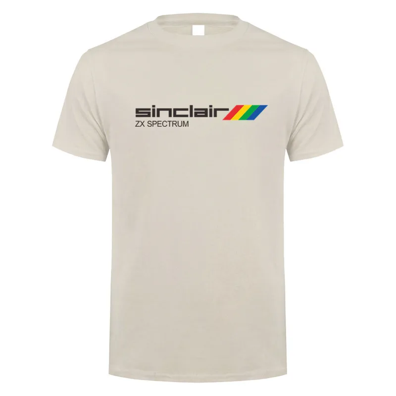 シンクレア Zx スペクトル Tシャツトップス夏半袖コットンマン