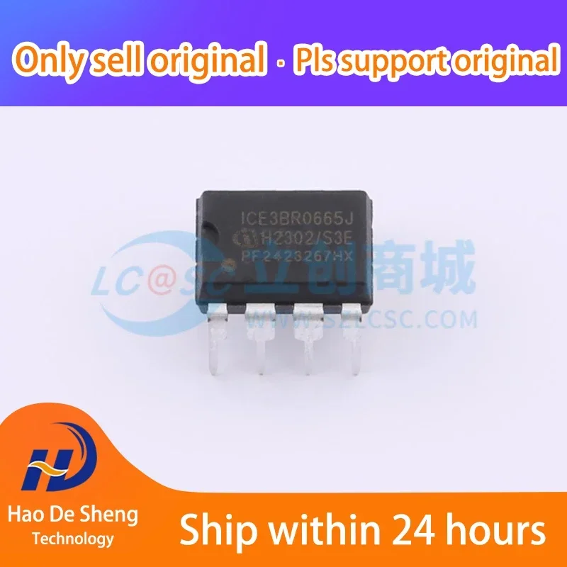 

10PCS/LOT ICE3BR0665J 3BR0665J DIP-8 New Original In Stock