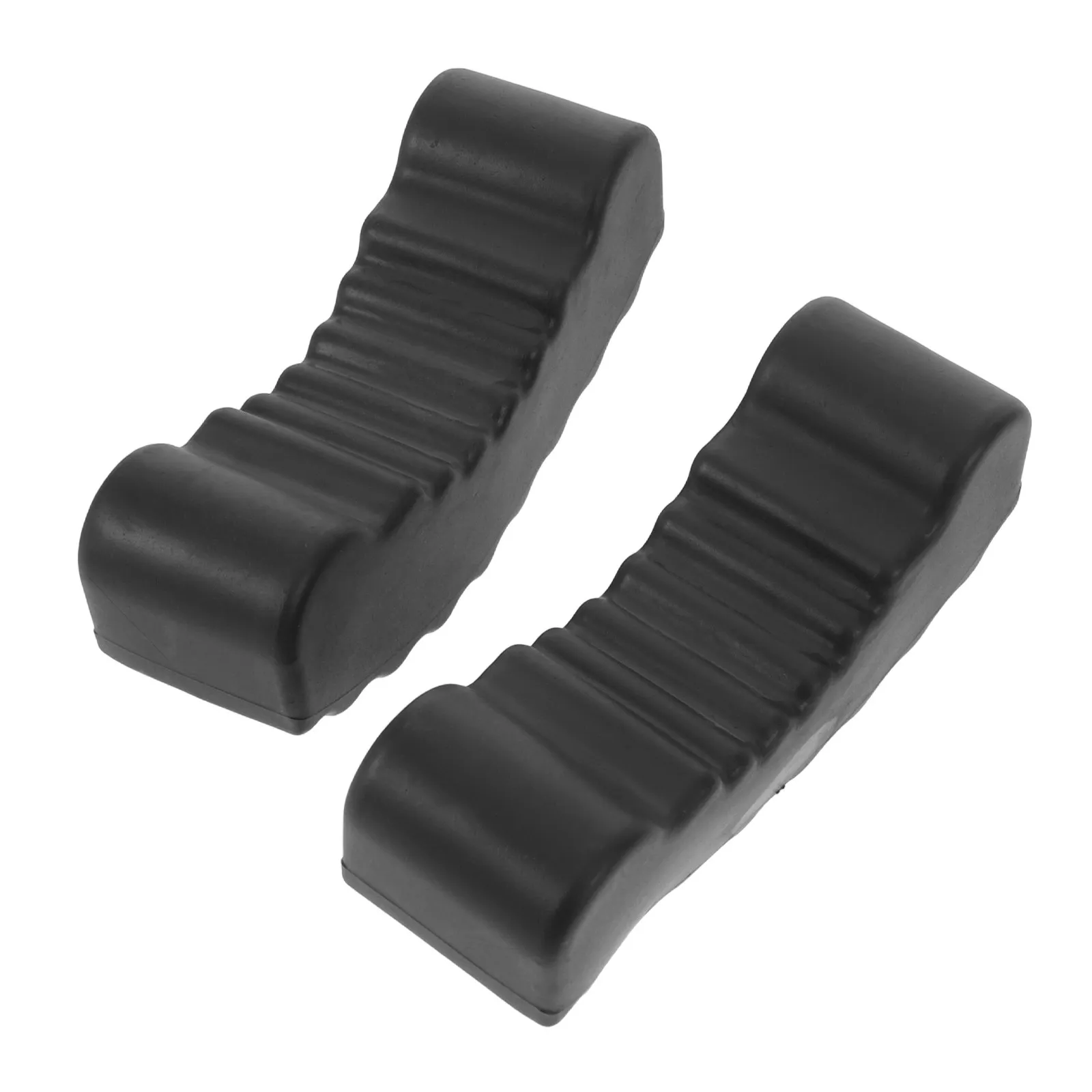 

2Pcs Automotive Rubber Jack Pads Heavy Duty Non-Slip Floor Jack Stand Cushions Car Lift Support Pad Pinch Weld Side Frame Rail