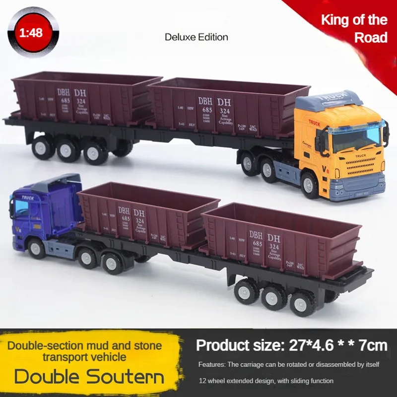 1:43 6 Stil europäischen Transporter Modell Spielzeug Scania Legierung Container Tank Schlamm LKW Fahrzeug Transporter LKW Modell Spielzeug