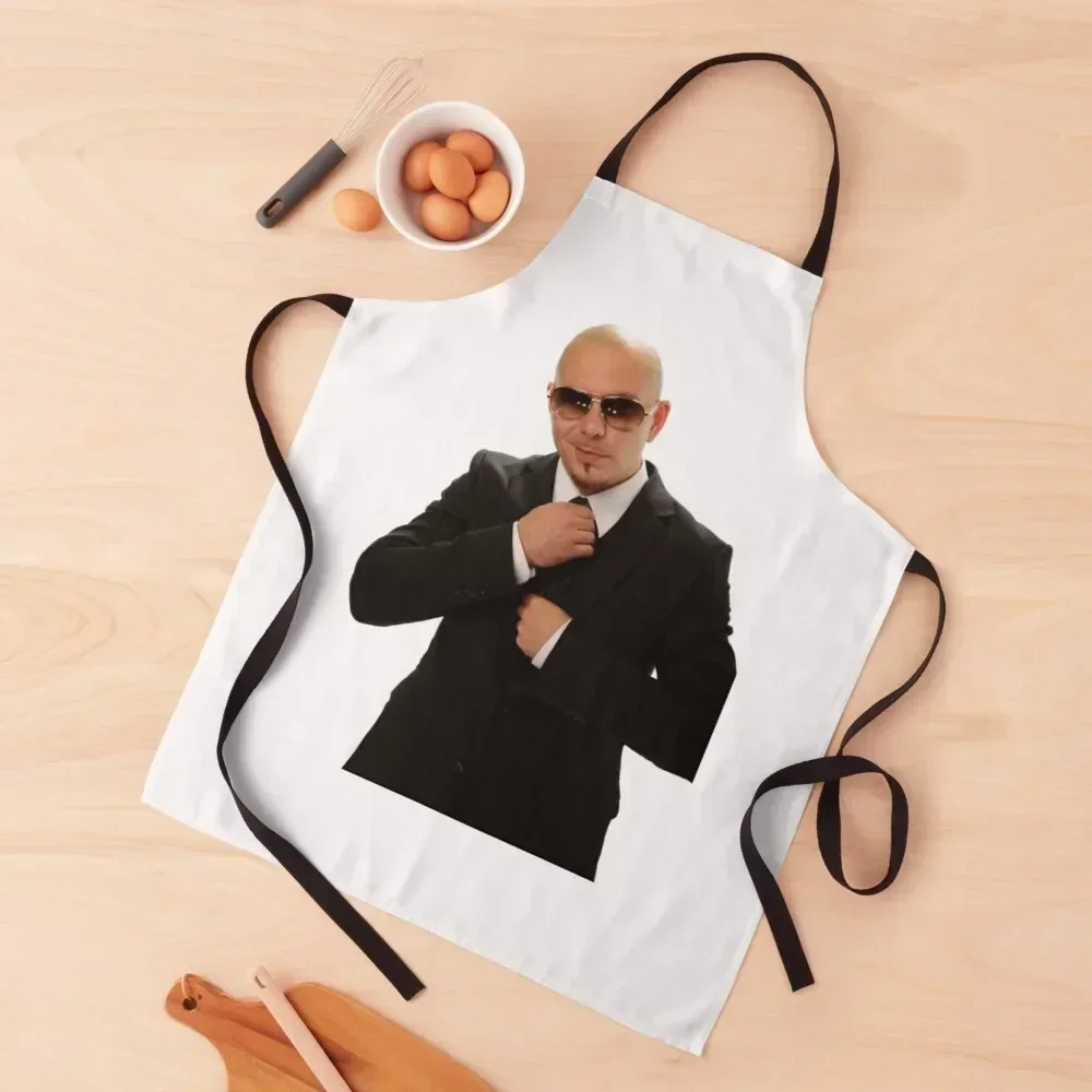 

Mr Worldwide aka Pitbull Apron kitchen jacket woman Women's Kitchen men Apron