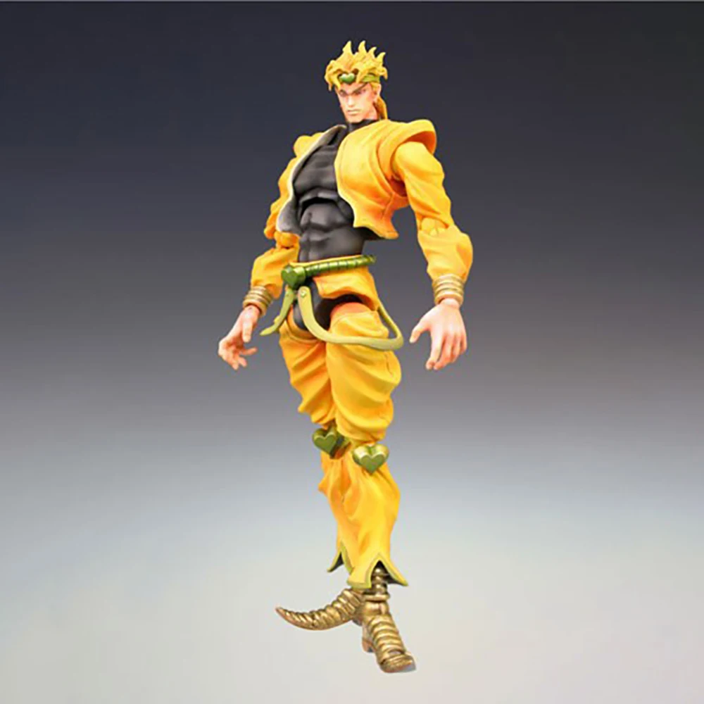 Oryginalna figurka anime Medicos Entertainment Jojo No Kimyou Na Bouken Stardust Crusaders Dio Brando, model figurki akcji, dostępna od ręki.