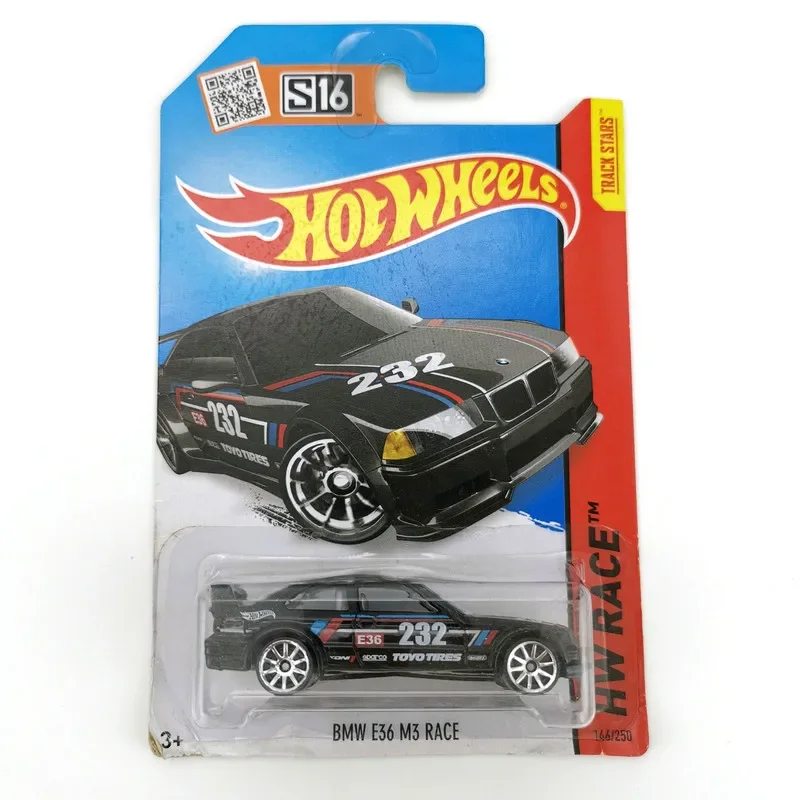 HOT WHEELS 1:64 BMW E36 M3 RACE series diecast car model gifts